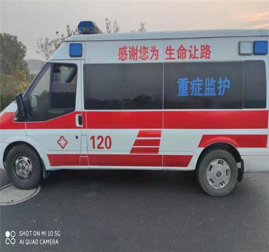 坡头救护车出租服务案例3